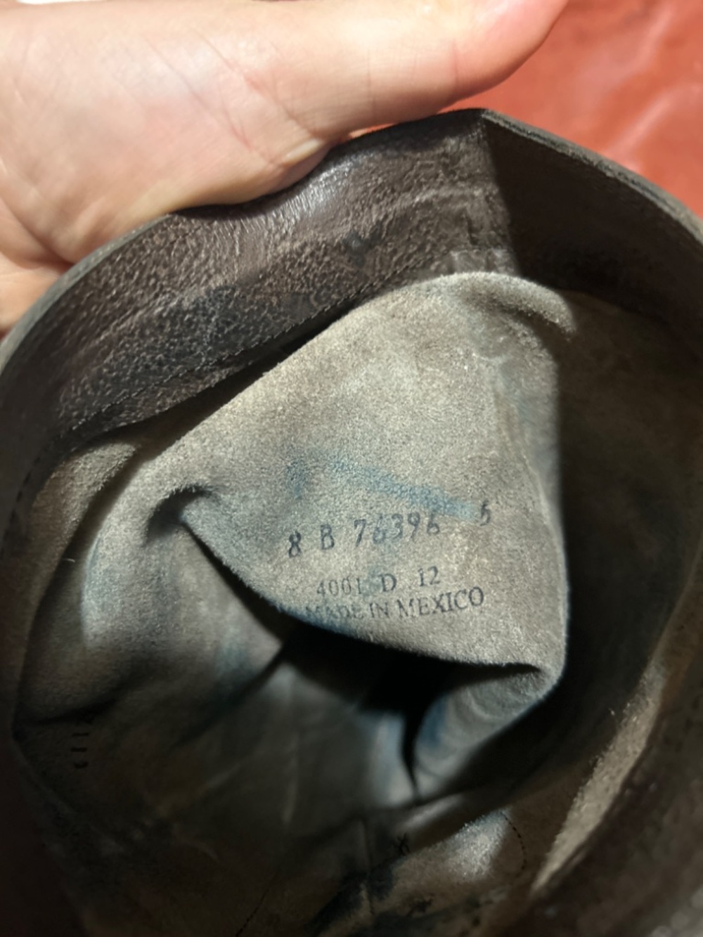 Frye Brown Leather Boot women size 8 - Picture 3 of 5